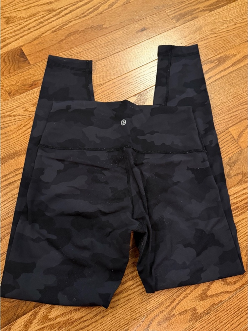 lululemon athletica Black Camo High-Rise Leggings